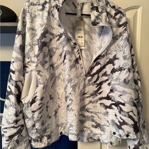 Adidas Women's Gray Camo Jacket